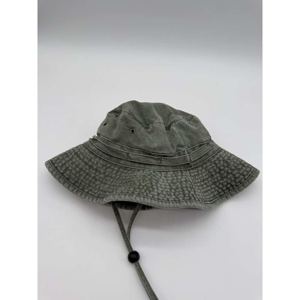 Dorfman Pacific Co. Summer Time Floppy Hat Olive Green Medium Unisex Sun Hat - Picture 2 of 9